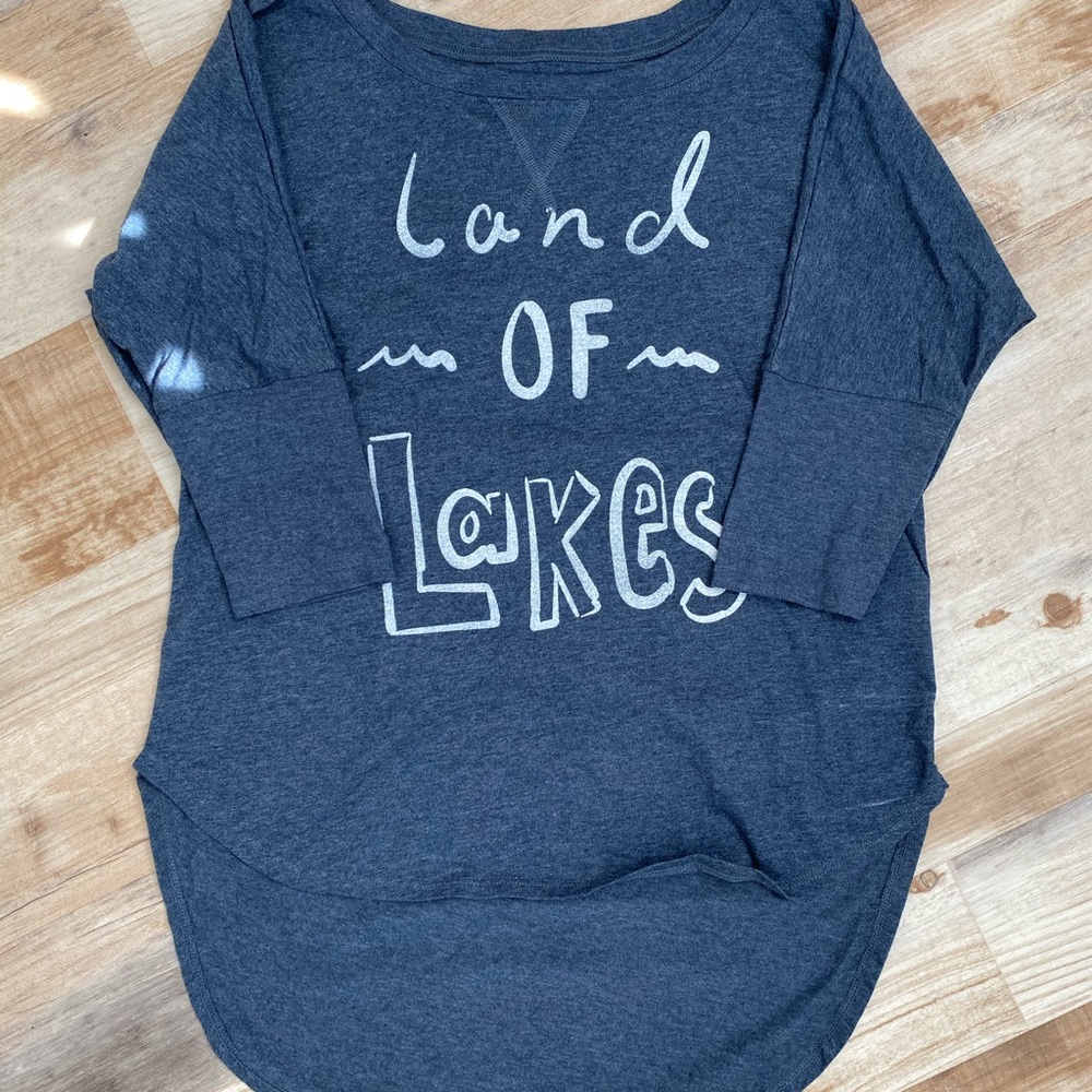 Land of Lakes Quarter-Length Sleeve T-Shirt